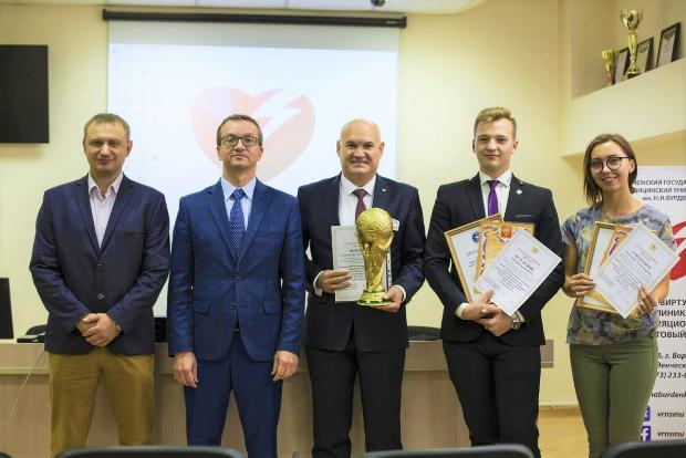 Команда ВГМУ им. Н.Н. Бурденко получила благодарность от губернатора области за подготовку и проведение мероприятий ЧМ-2018